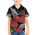 Personalized Mele Kalikimaka Hawaii Family Matching Puletasi and Hawaiian Shirt I'iwi Bird With Ohia Lehua - Black Color