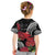 Personalized Mele Kalikimaka Hawaii Kid T Shirt I'iwi Bird With Ohia Lehua - Black Color