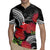 Personalized Mele Kalikimaka Hawaii Rugby Jersey I'iwi Bird With Ohia Lehua - Black Color