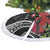 Personalized Mele Kalikimaka Hawaii Tree Skirt I'iwi Bird With Ohia Lehua - Black Color