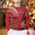 Personalized Mele Kalikimaka Hawaii Kid Ugly Christmas Sweater I'iwi Bird With Ohia Lehua - Red Color