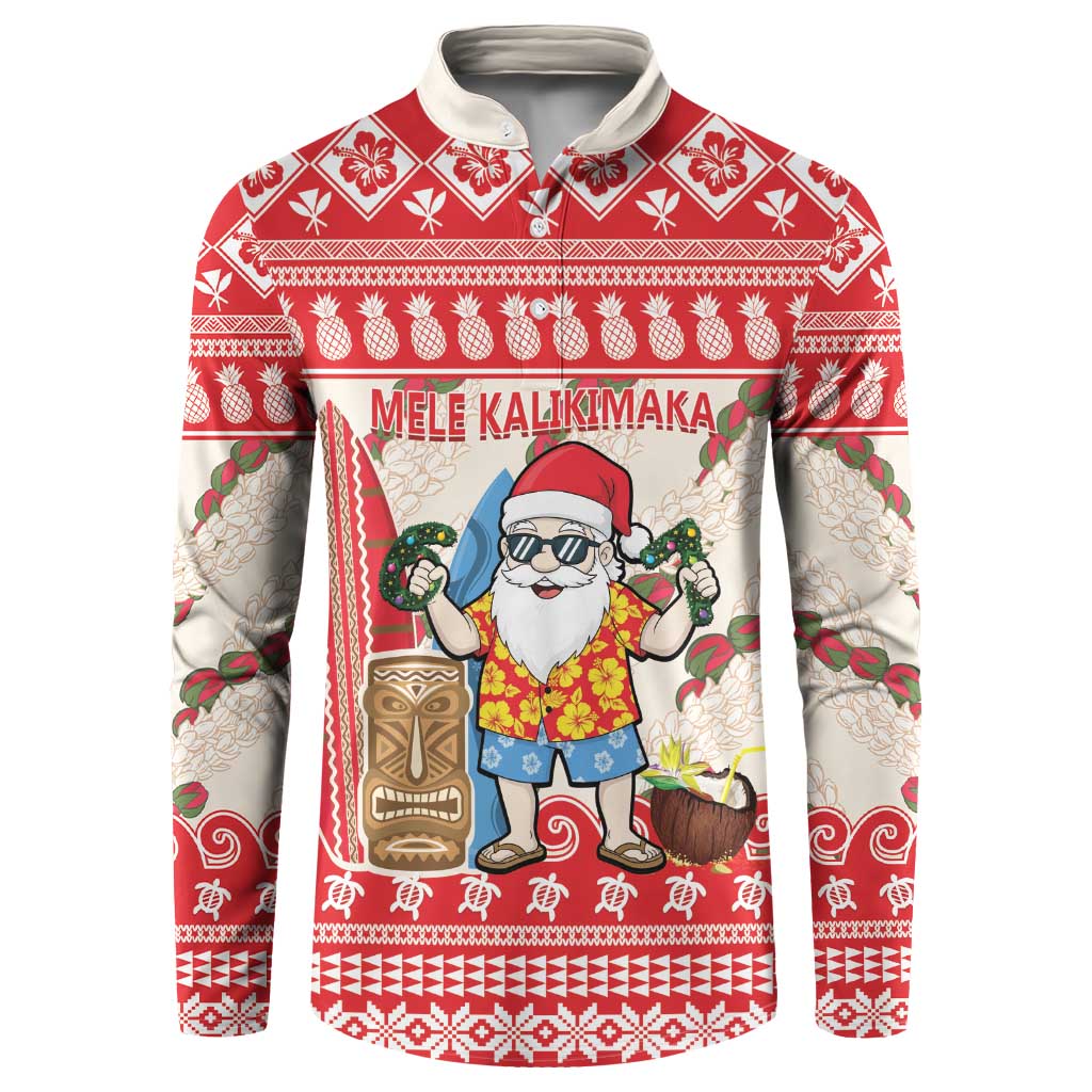 Hawaii Christmas Six Seven Button Sweatshirt Mele Kalikimaka Funny Santa 67 Gen Alpha Slang - Polynesian Pride