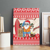 Hawaii Christmas Six Seven Canvas Wall Art Mele Kalikimaka Funny Santa 67 Gen Alpha Slang LT14 - Polynesian Pride