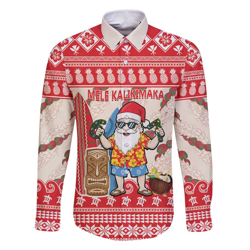 Hawaii Christmas Six Seven Family Matching Short Sleeve Bodycon Dress and Hawaiian Shirt Mele Kalikimaka Funny Santa 67 Gen Alpha Slang - Polynesian Pride
