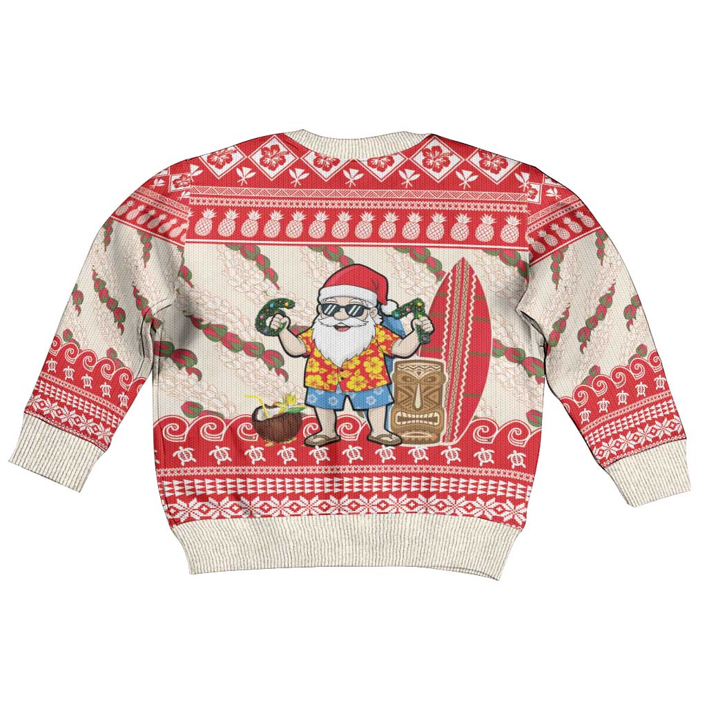 Hawaii Christmas Six Seven Kid Ugly Christmas Sweater Mele Kalikimaka Funny Santa 67 Gen Alpha Slang - Polynesian Pride