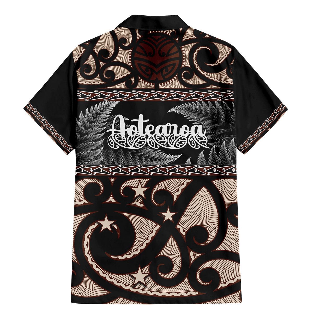 Kia Ora New Zealand Family Matching Mermaid Dress and Hawaiian Shirt Aotearoa Proud Maori With Silver Fern LT14 - Polynesian Pride