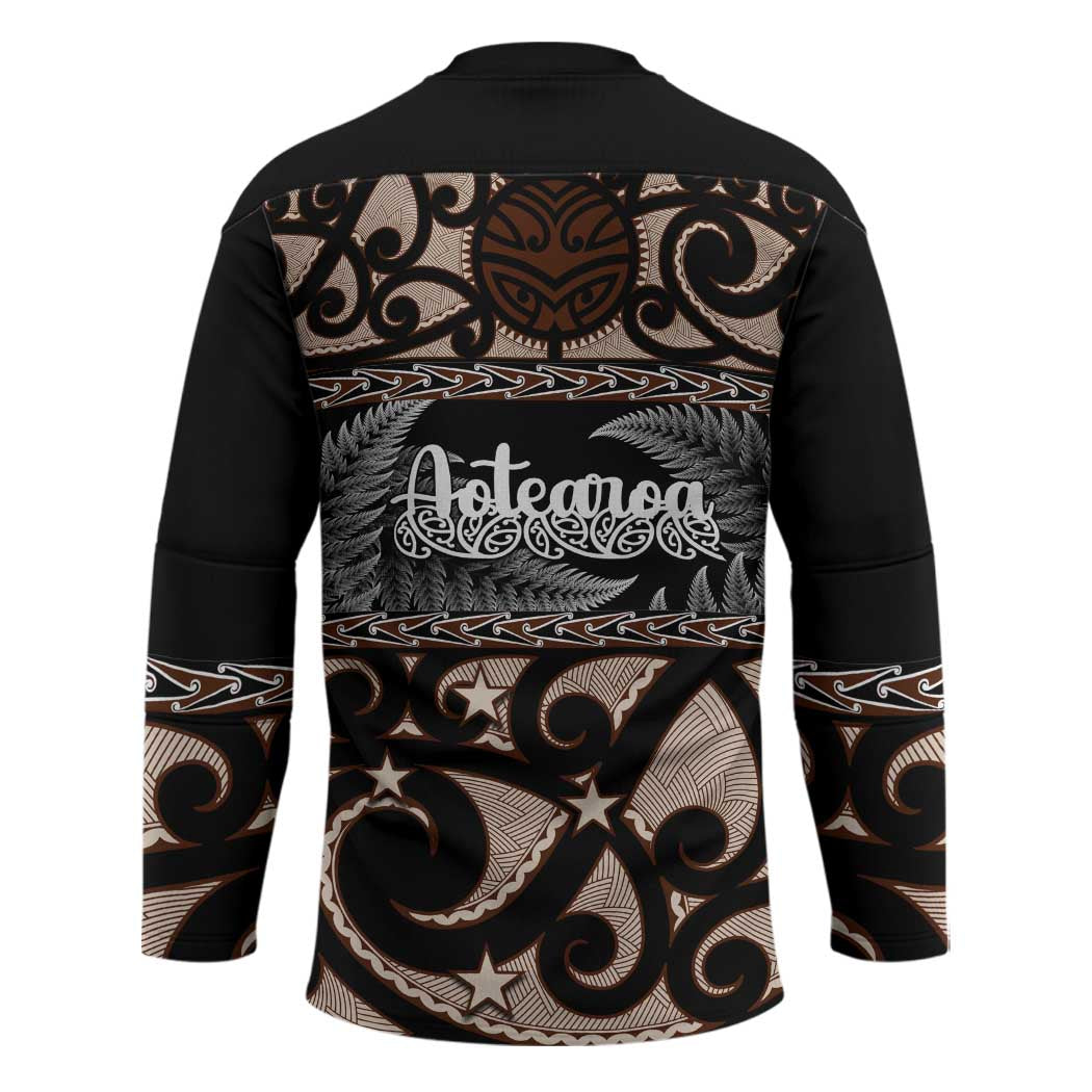 Kia Ora New Zealand Hockey Jersey Aotearoa Proud Maori Silver Fern - Polynesian Pride
