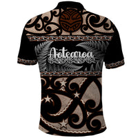 Kia Ora New Zealand Polo Shirt Aotearoa Proud Maori With Silver Fern LT14 - Polynesian Pride