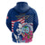 Guam Martin Luther King Jr Day Hoodie I Have A Dream Guahan Seal With Bougainvillea LT14 - Polynesian Pride