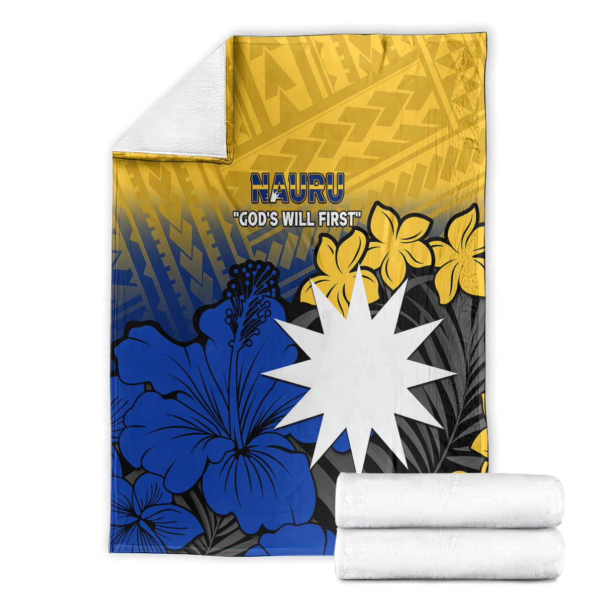 Nauru Independence Day Blanket Repubrikin Naoero Polynesian Pattern LT14 - Polynesian Pride