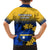 Nauru Independence Day Family Matching Short Sleeve Bodycon Dress and Hawaiian Shirt Repubrikin Naoero Polynesian Pattern LT14 - Polynesian Pride