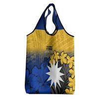 Nauru Independence Day Grocery Bag Repubrikin Naoero Polynesian Pattern