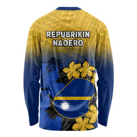 Nauru Independence Day Long Sleeve Shirt Repubrikin Naoero Polynesian Pattern LT14 - Polynesian Pride