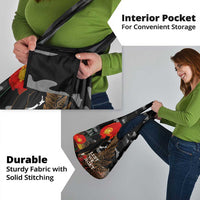 New Zealand ANZAC Day Grocery Bag Lest We Forget Silver Fern With Camouflage