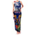 Australia And New Zealand ANZAC Day Family Matching Tank Maxi Dress and Hawaiian Shirt Lest We Forget Silver Fern With Golden Wattle LT14 Mom's Dress Blue - Polynesian Pride
