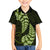 Green New Zealand Paisley Silver Fern Family Matching Long Sleeve Bodycon Dress and Hawaiian Shirt Aotearoa Maori LT14 Son's Shirt Green - Polynesian Pride