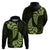 Green New Zealand Paisley Silver Fern Hoodie Aotearoa Maori LT14 - Polynesian Pride