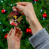 Hawaii Iwa Bird Ceramic Ornament Great Frigatebird Kanaka Tropical Hippie Style - Polynesian Pride