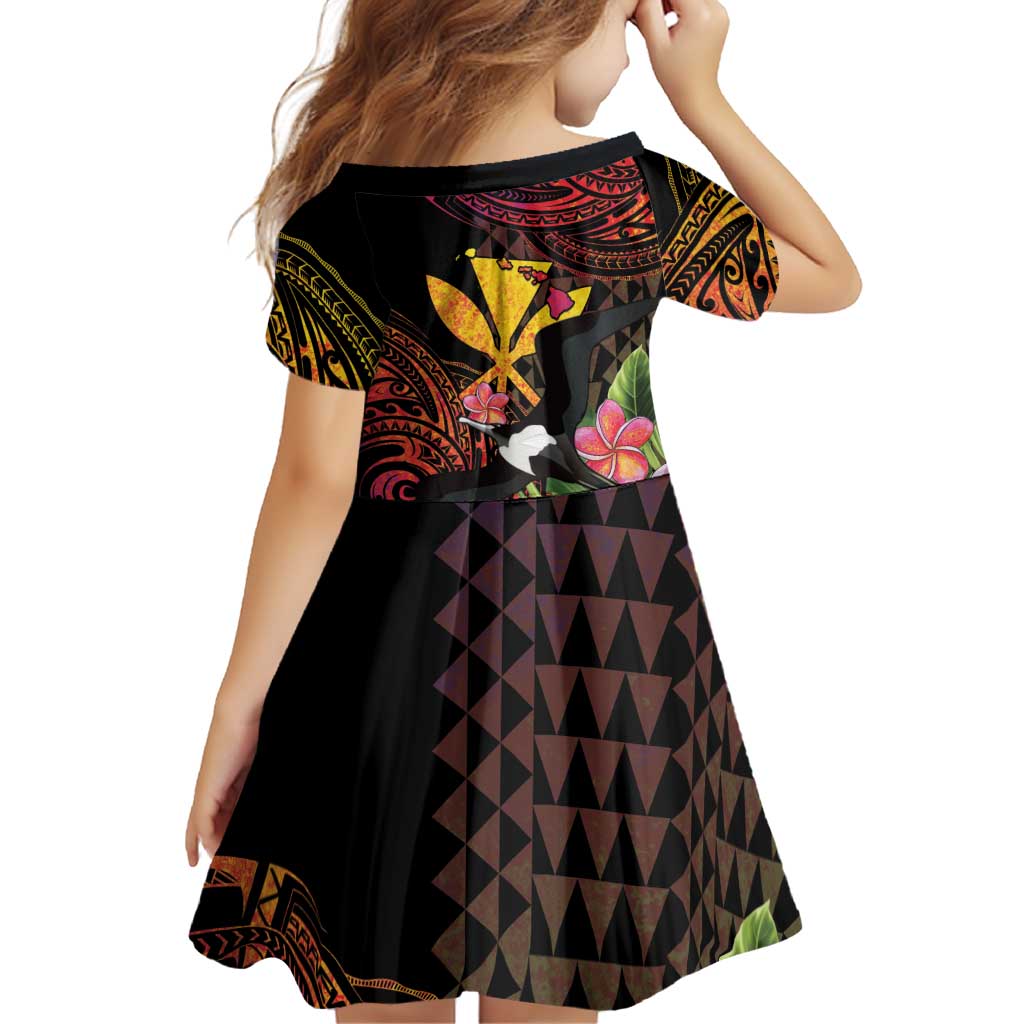 Hawaii Iwa Bird Family Matching Summer Maxi Dress and Hawaiian Shirt Great Frigatebird Kanaka Tropical Hippie Style LT14 - Polynesian Pride