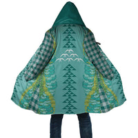 Teal Palaka Hawaii Iwa Bird Cloak Hawaiian Kakau Jade Vine Lei - Polynesian Pride