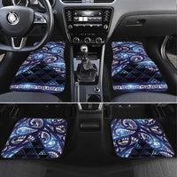 Matariki New Zealand Car Mats NZ Niho Taniwha Maori New Year Blue Galaxy