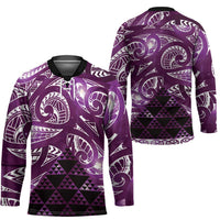 Matariki New Zealand Hockey Jersey NZ Niho Taniwha Maori New Year Purple Galaxy