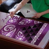 Matariki New Zealand Puzzle NZ Niho Taniwha Maori New Year Purple Galaxy