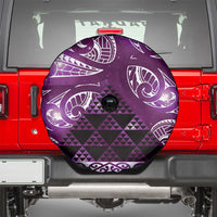 Matariki New Zealand Spare Tire Cover NZ Niho Taniwha Maori New Year Purple Galaxy LT14 - Polynesian Pride