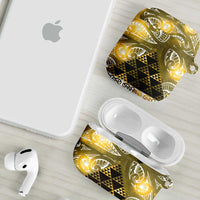 Matariki New Zealand AirPods Case NZ Niho Taniwha Maori New Year Yellow Galaxy