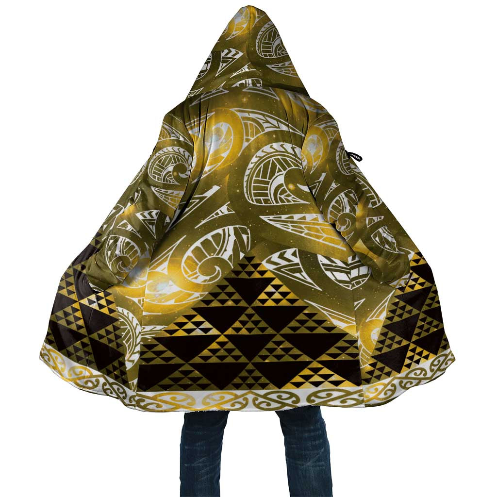 Matariki New Zealand Cloak NZ Niho Taniwha Maori New Year Yellow Galaxy