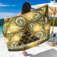 Matariki New Zealand Sarong NZ Niho Taniwha Maori New Year Yellow Galaxy
