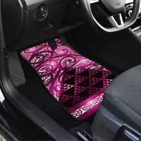 Matariki New Zealand Car Mats NZ Niho Taniwha Maori New Year Pink Galaxy