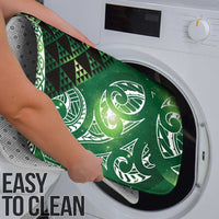 Matariki New Zealand Bathroom Set NZ Niho Taniwha Maori New Year Green Galaxy