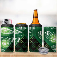 Matariki New Zealand 4 in 1 Can Cooler Tumbler NZ Niho Taniwha Maori New Year Green Galaxy LT14 - Polynesian Pride