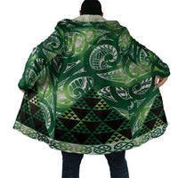 Matariki New Zealand Cloak NZ Niho Taniwha Maori New Year Green Galaxy