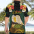 Vanuatu Triton's Trumpet Hawaiian Shirt Tropical Flowers Vanuatuan Map