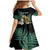 Personalised New Zealand Kakapo Family Matching Mermaid Dress and Hawaiian Shirt Aotearoa Fern With Manuka