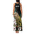 Personalised New Zealand Kakapo Family Matching Tank Maxi Dress and Hawaiian Shirt Aotearoa Fern With Manuka