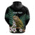 Personalised New Zealand Kakapo Hoodie Aotearoa Fern With Manuka