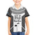 Custom Fiji Tapa Rugby Hawaiian Shirt Flying Fijian Black And White Version
