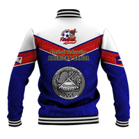 American Samoa Football Baseball Jacket Polynesian Sporty Style LT14 - Polynesian Pride