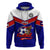 American Samoa Football Hoodie Polynesian Sporty Style LT14 Pullover Hoodie Blue - Polynesian Pride