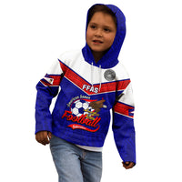 Personalised American Samoa Football Kid Hoodie Polynesian Sporty Style LT14 - Polynesian Pride