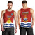 Kiribati Football Men Tank Top Polynesian Pattern Mix Kiribatian Flag LT14 - Polynesian Pride