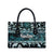 Kia Ora New Zealand Leather Bag Aotearoa Proud Maori Paua Shell Silver Fern - Polynesian Pride
