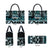Kia Ora New Zealand Leather Bag Aotearoa Proud Maori Paua Shell Silver Fern - Polynesian Pride