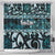 Kia Ora New Zealand Shower Curtain Aotearoa Proud Maori Paua Shell Silver Fern - Polynesian Pride