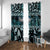 Kia Ora New Zealand Window Curtain Aotearoa Proud Maori Paua Shell Silver Fern - Polynesian Pride