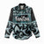 Kia Ora New Zealand Women Casual Shirt Aotearoa Proud Maori Paua Shell Silver Fern - Polynesian Pride