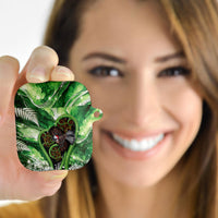 Piwakawaka New Zealand Christmas In July AirPods Case NZ Aroha Koru Fern Marble Vibes LT14 - Polynesian Pride